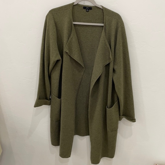 J. Crew Jackets & Blazers - JCrew Juliette collarless sweater-blazer XL